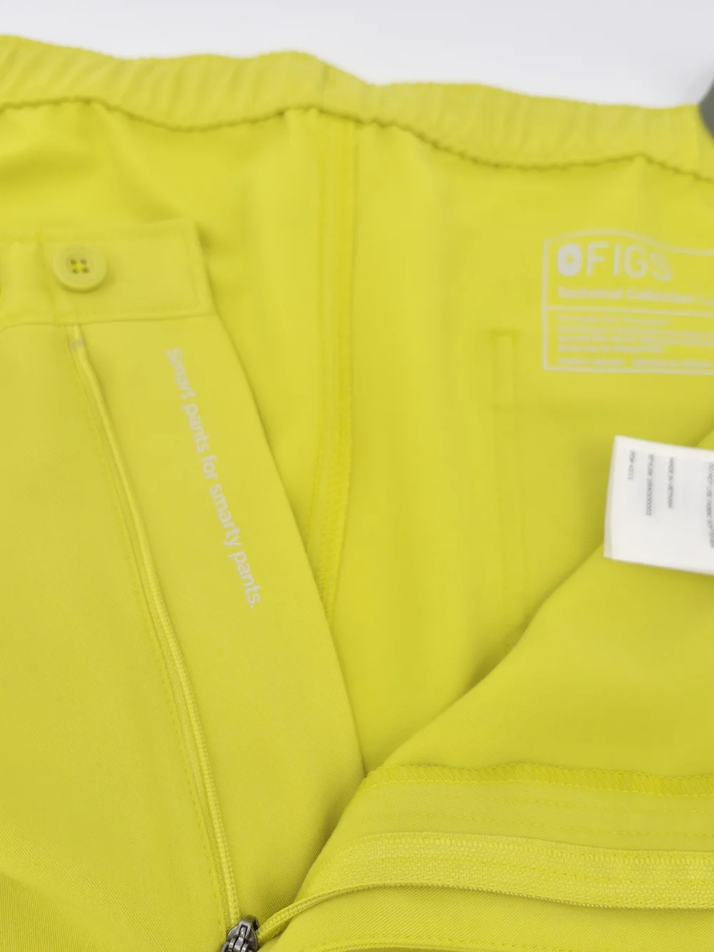 Figs Cairo Cargo Scrub Pants Neon Gray Drawstring 5XLT Straight Leg